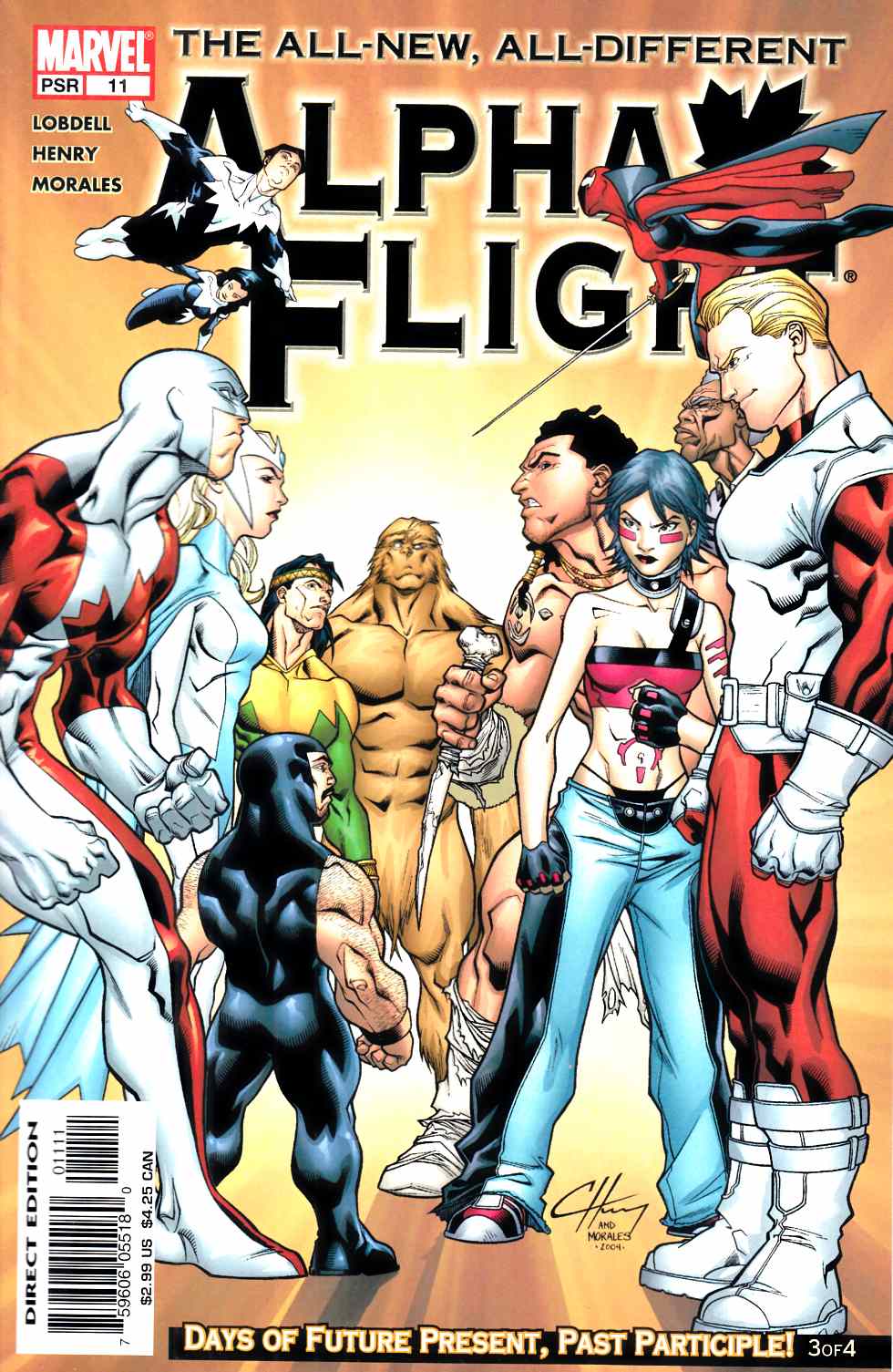 Alpha Flight #11 Very Fine (8.0) [Marvel Comic] THUMBNAIL