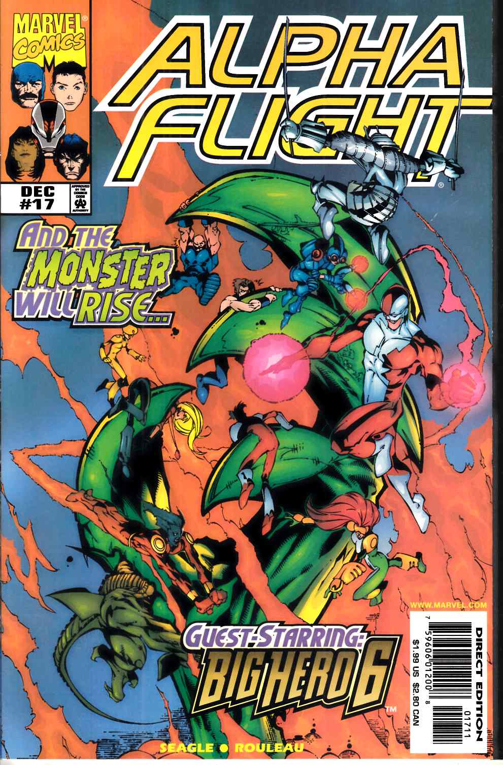Alpha Flight #17 Near Mint (9.4) [Marvel Comic] LARGE