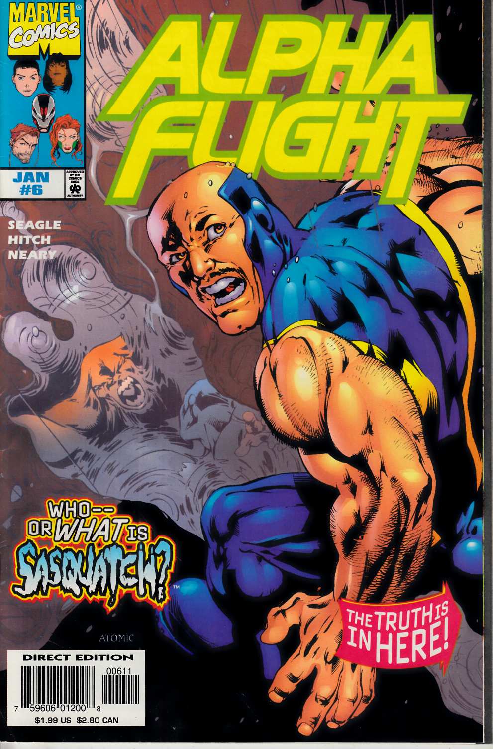Alpha Flight #6 Very Fine (8.0) [Marvel Comic] LARGE