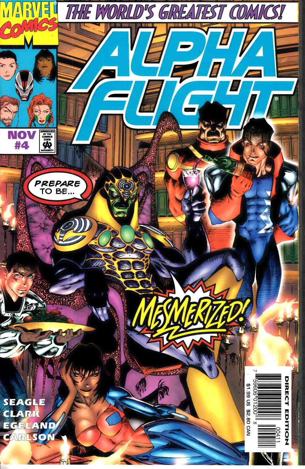 Alpha Flight #4 Near Mint (9.4) [Marvel Comic] LARGE