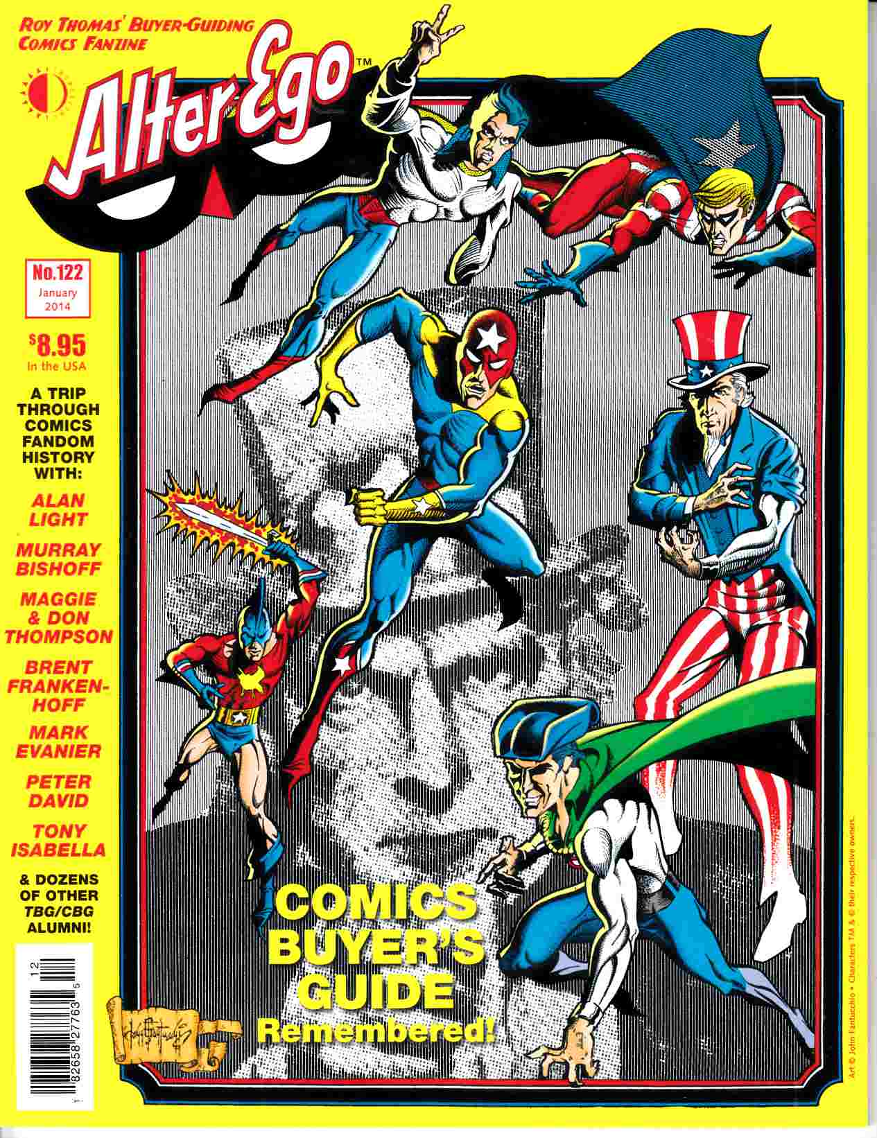Alter Ego Magazine #122 Very Fine (8.0) [TwoMorrows] LARGE