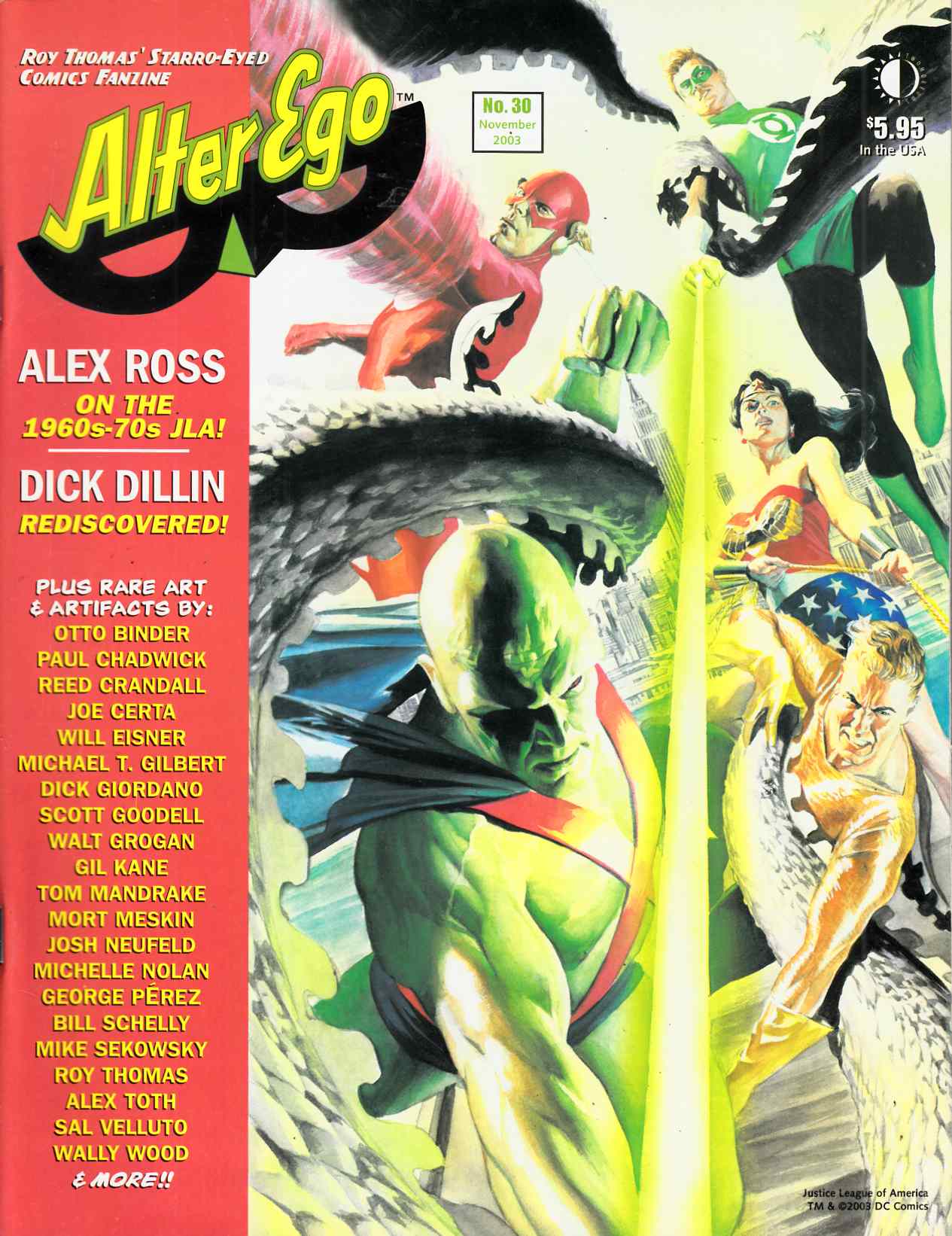 Alter Ego Magazine #30 Very Fine (8.0) [TwoMorrows] THUMBNAIL