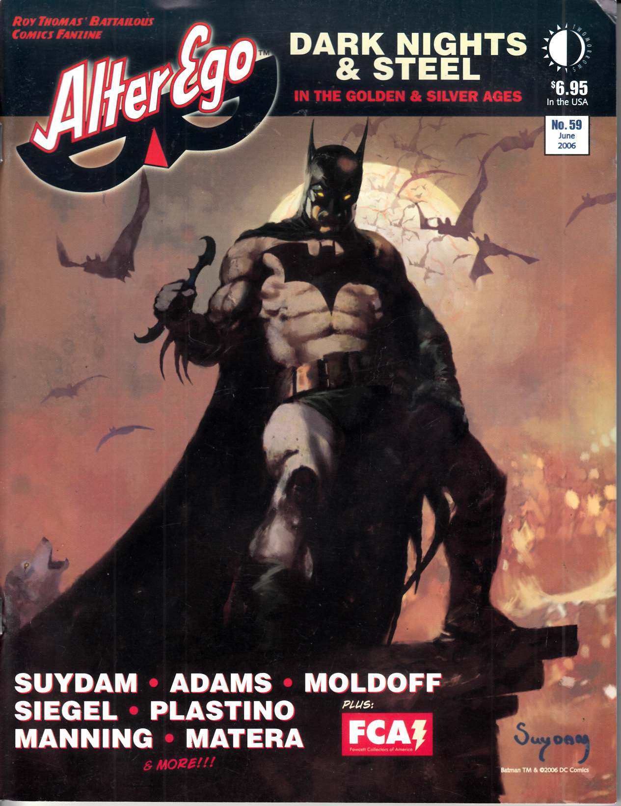 Alter Ego Magazine #59 Fine (6.0) [TwoMorrows] LARGE