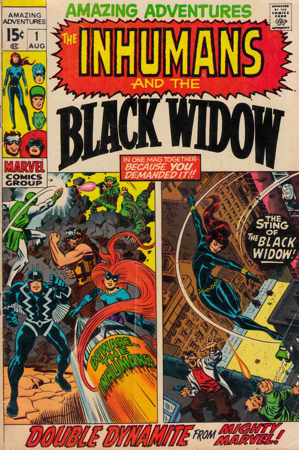 Amazing Adventures #1 Very Good Plus (4.5) [Marvel Comic] THUMBNAIL