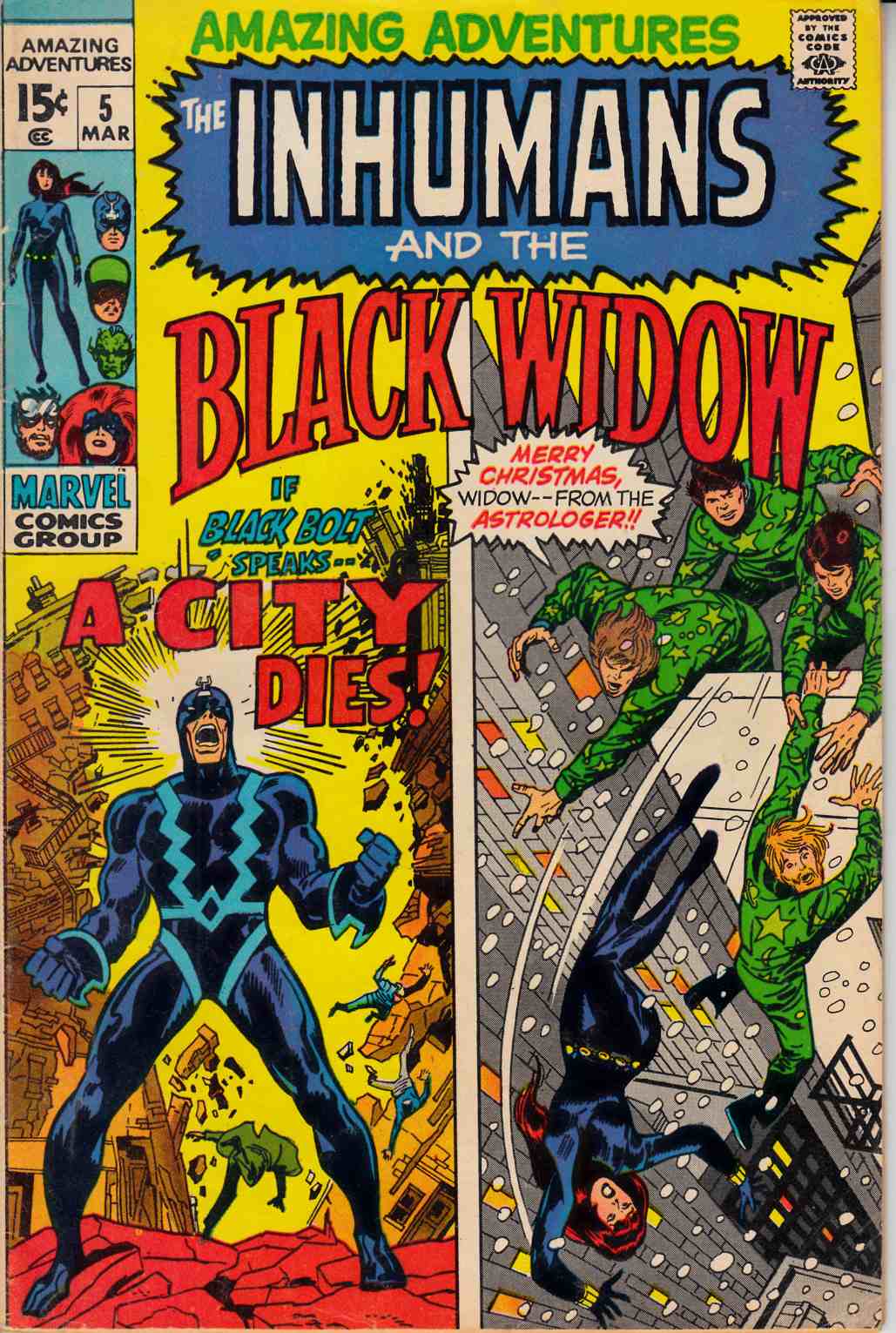 Amazing Adventures #5 Fine/Very Fine (7.0) [Marvel Comic] LARGE