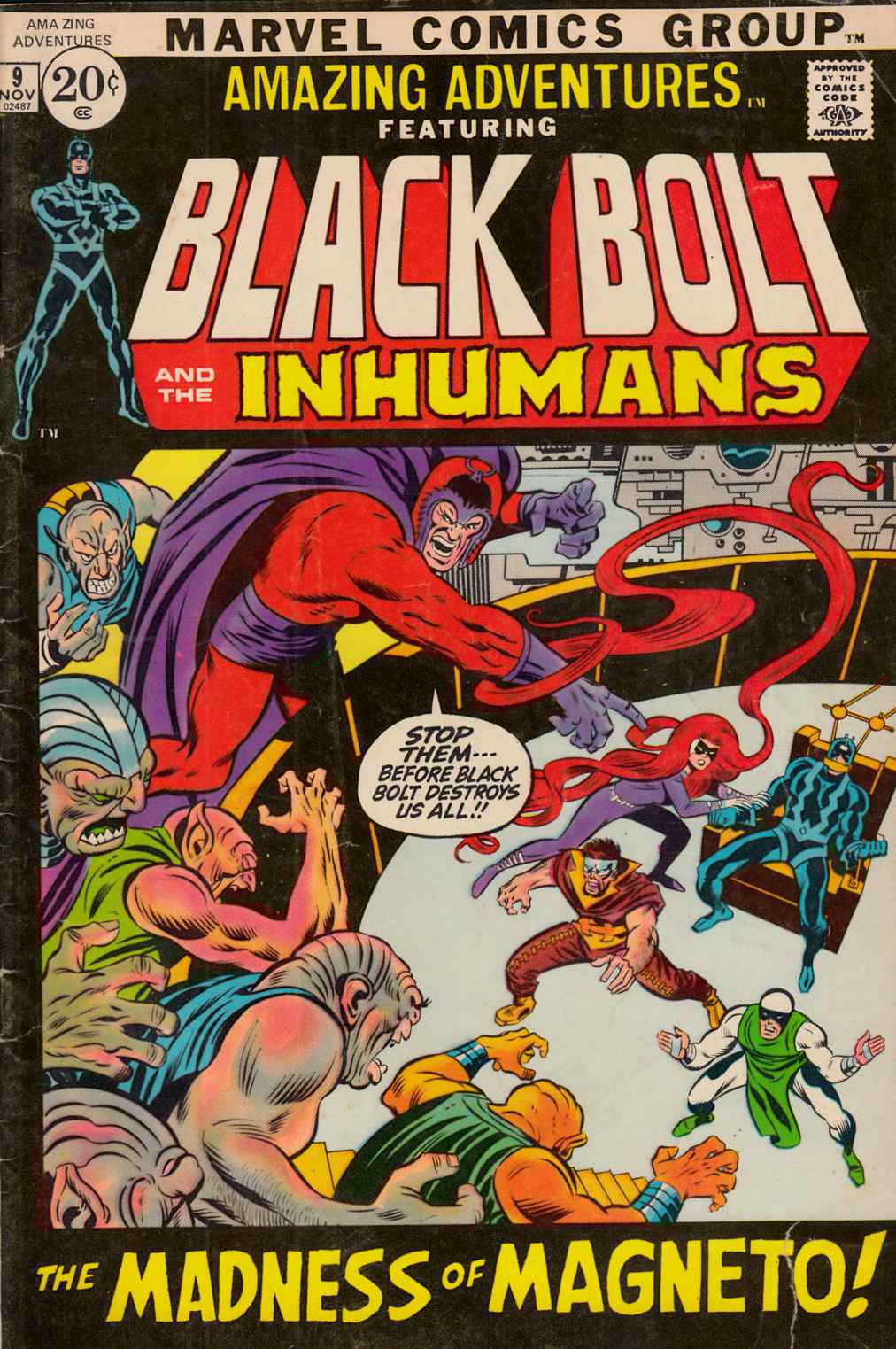 Amazing Adventures #9 Very Good (4.0) [Marvel Comic] THUMBNAIL