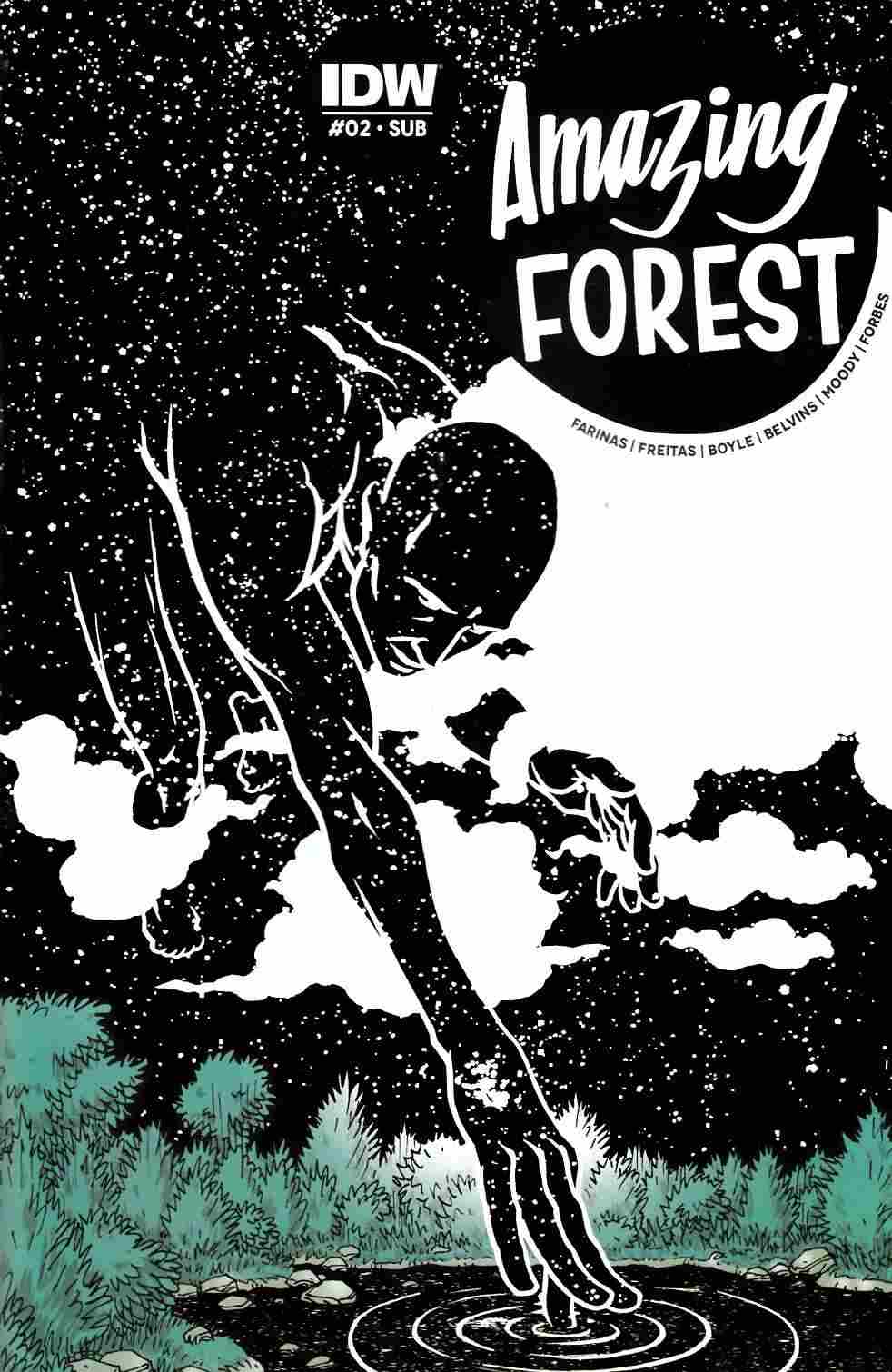 Amazing Forest #2 Subscription Cover [IDW Comic] LARGE