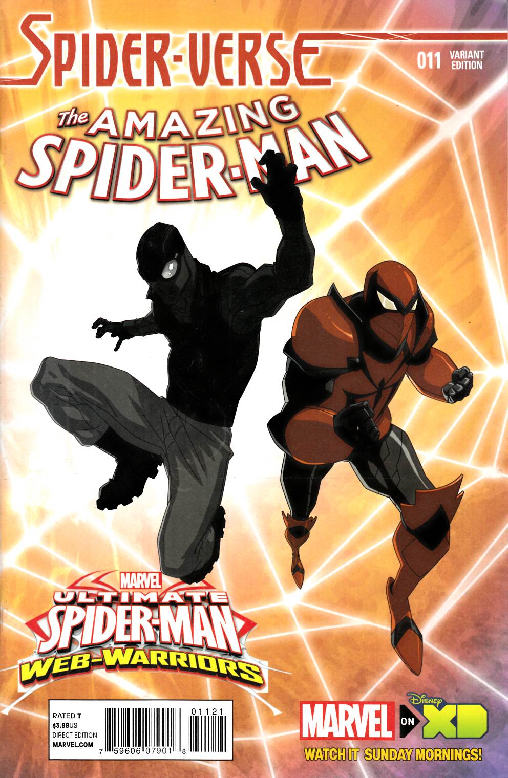 Amazing Spider-Man #11 Animation Variant Cover Near Mint (9.4) [Marvel Comic] THUMBNAIL