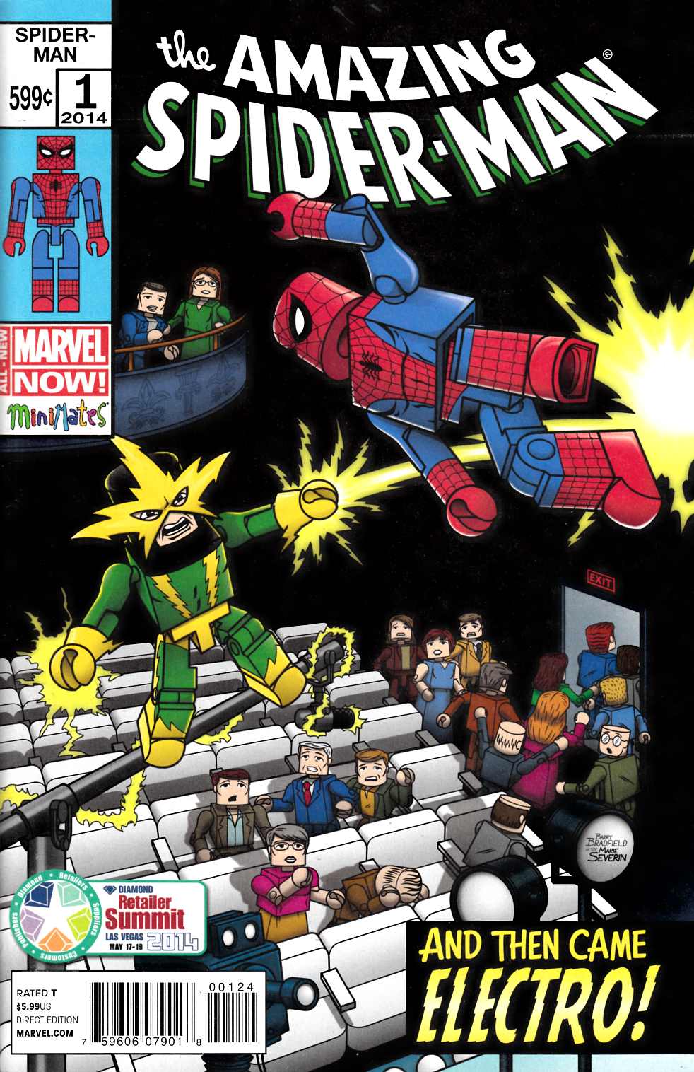 Amazing Spider-Man #1 DCD 2014 Summit Variant Cover Near Mint (9.4) [Marvel Comic] THUMBNAIL