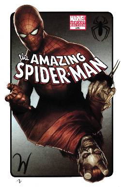 Amazing Spider-Man #595 Granov Variant Cover Near Mint (9.4) [Comic] LARGE