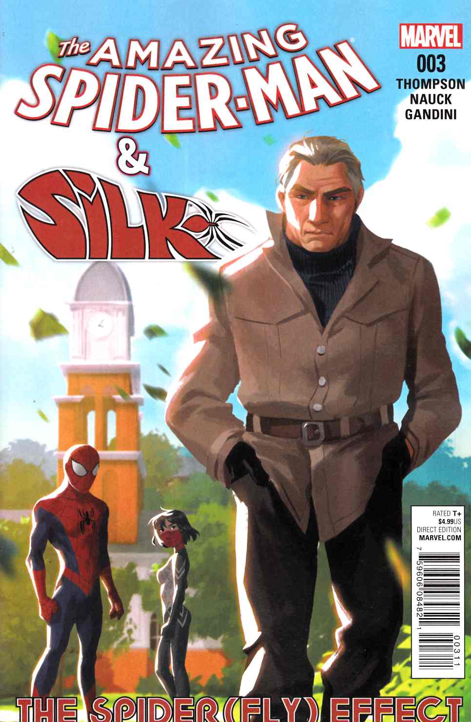 Amazing Spider-Man and Silk Spiderfly Effect #3 Near Mint (9.4) [Marvel Comic] LARGE