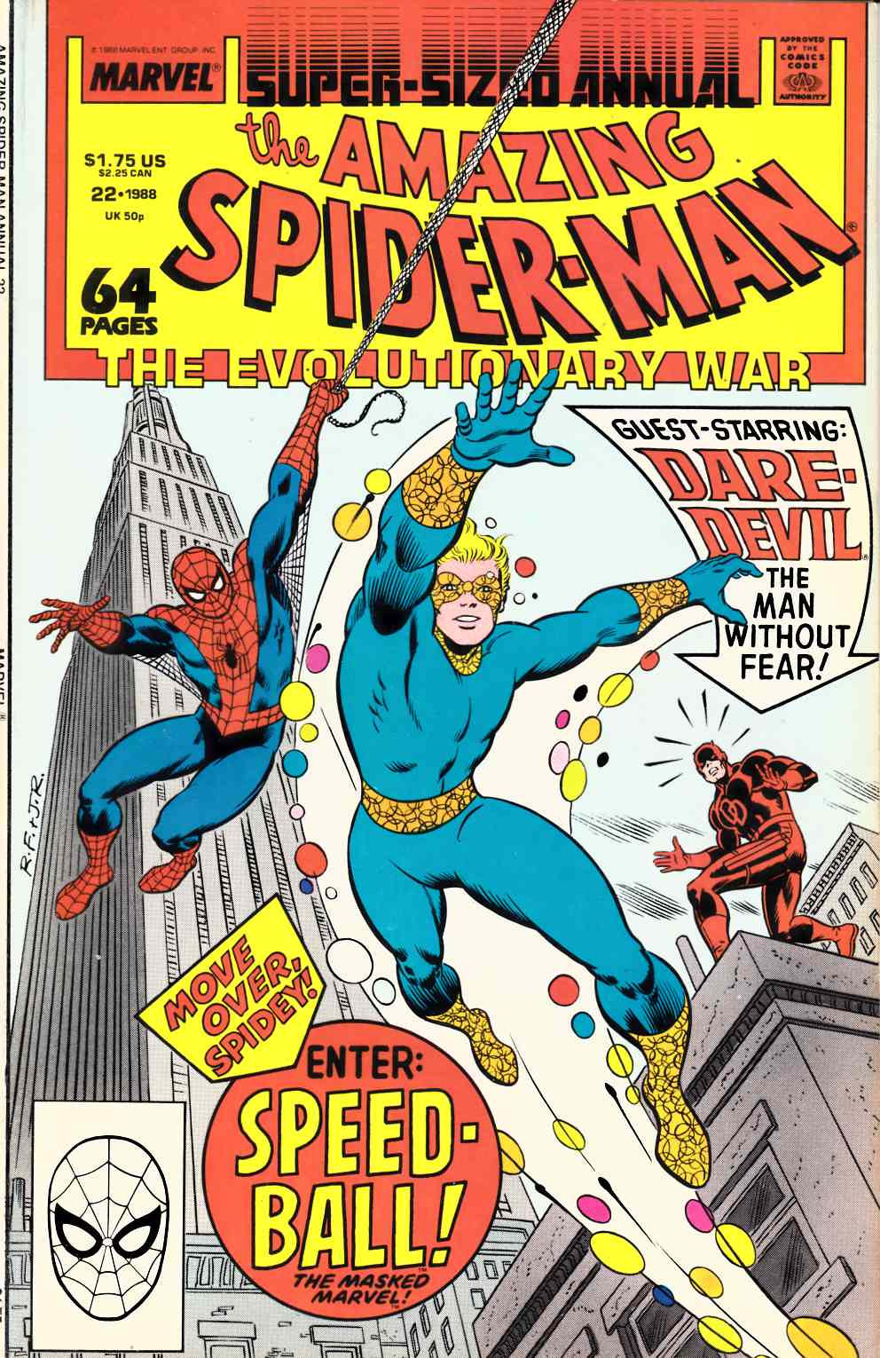 Amazing Spider-Man Annual #22 Very Fine (8.0) [Marvel Comic] THUMBNAIL