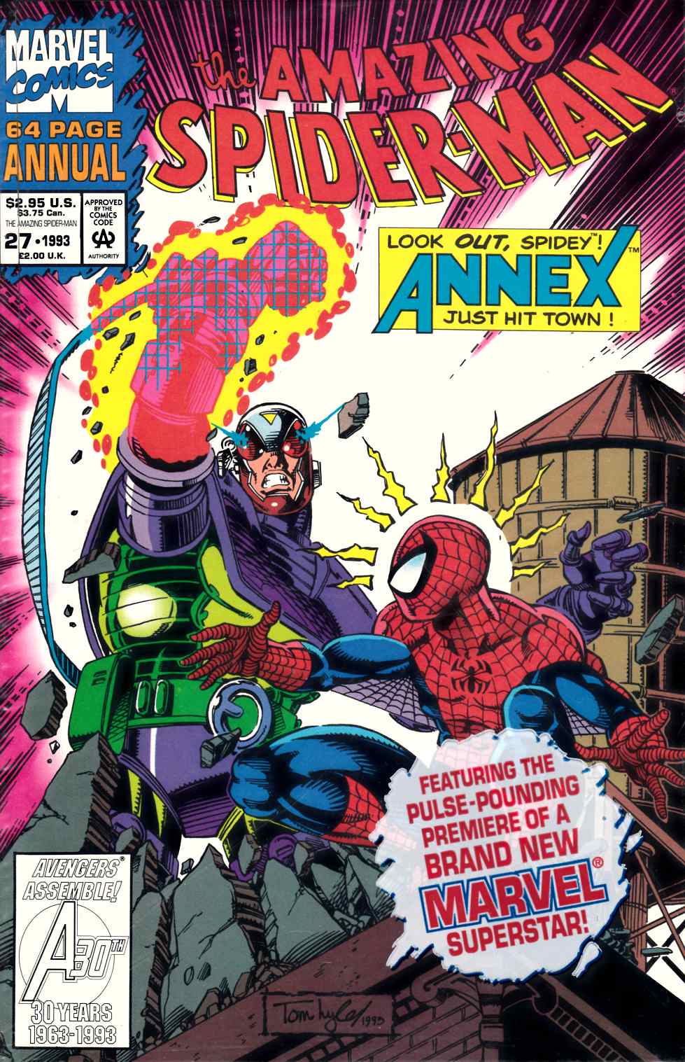 Amazing Spider-Man Annual #27 Polybagged Near Mint (9.4) [Marvel Comic] LARGE