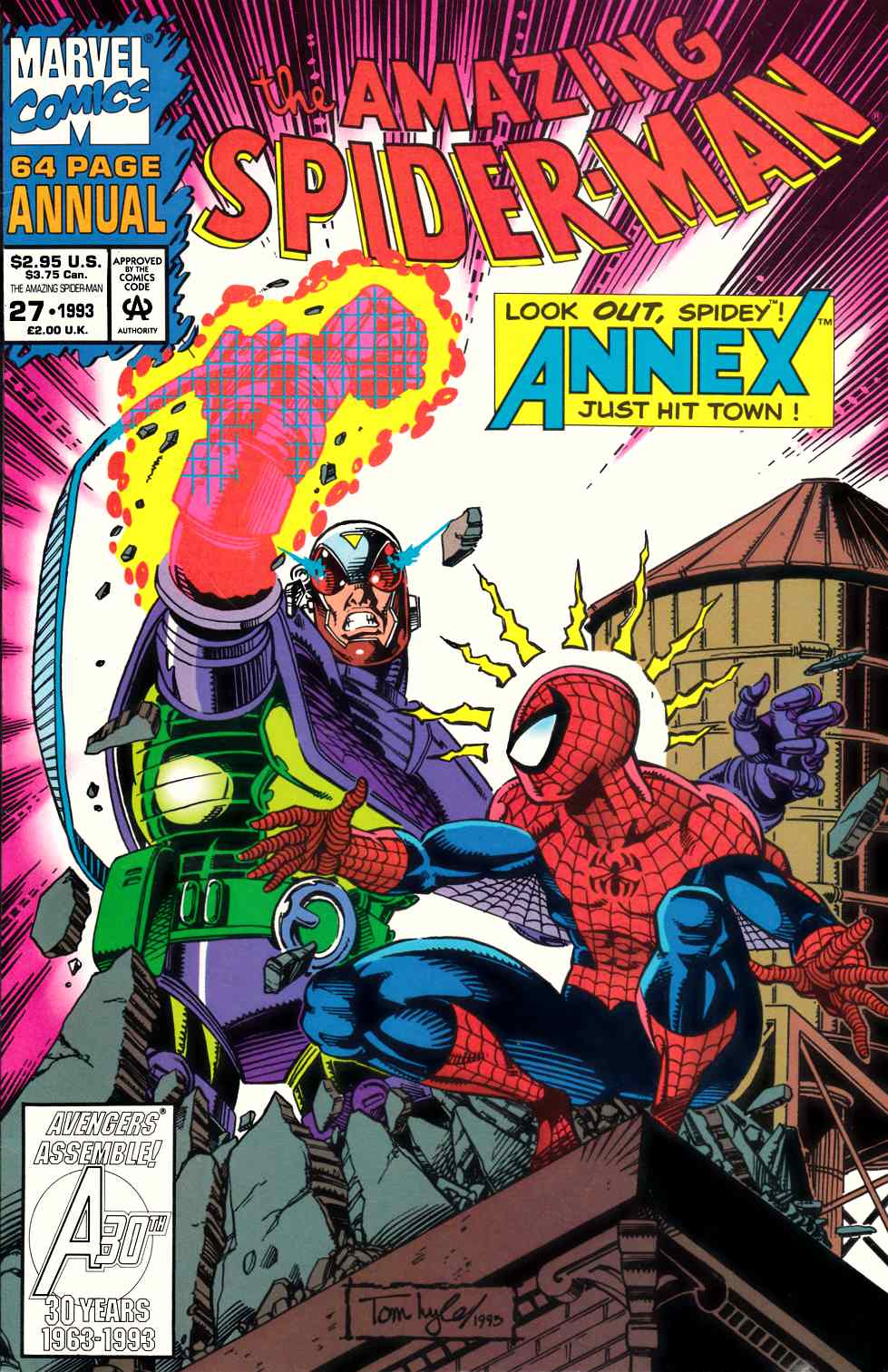 Amazing Spider-Man Annual #27 Unbagged Very Fine (8.0) [Marvel Comic] LARGE