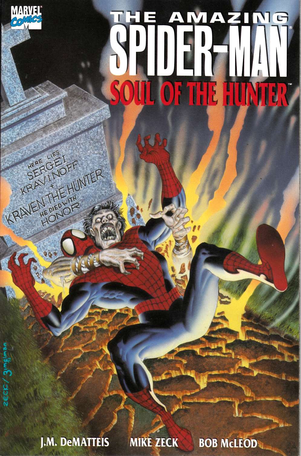 Amazing Spider-Man Soul of the Hunter #1 Very Fine Minus (7.5) [Marvel Comic] THUMBNAIL