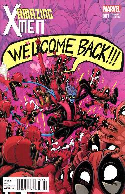Amazing X-Men #1 Moore Deadpool Variant Cover [Comic] LARGE