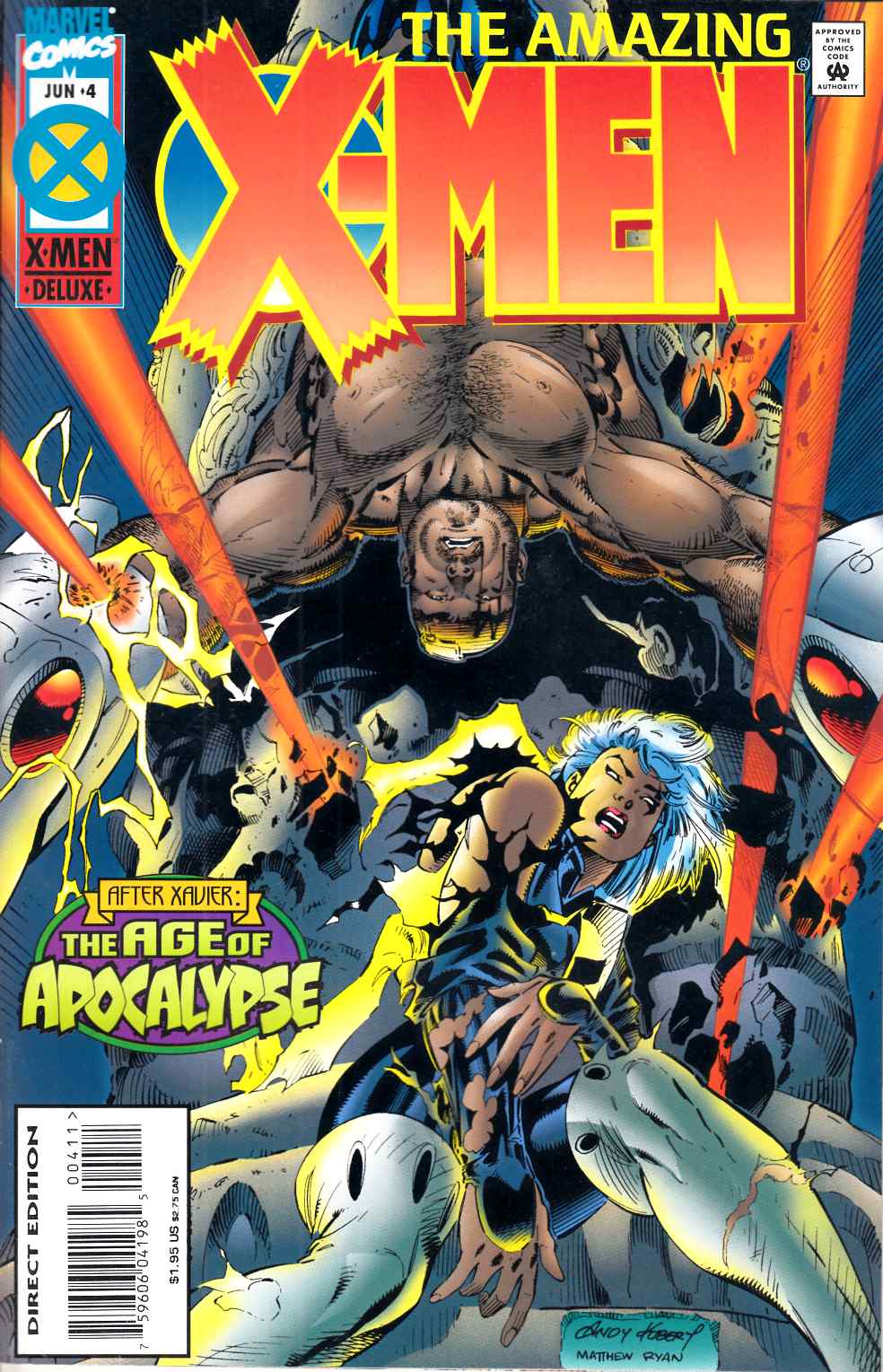 Amazing X-Men 1995 series # 1 near mint comic book 