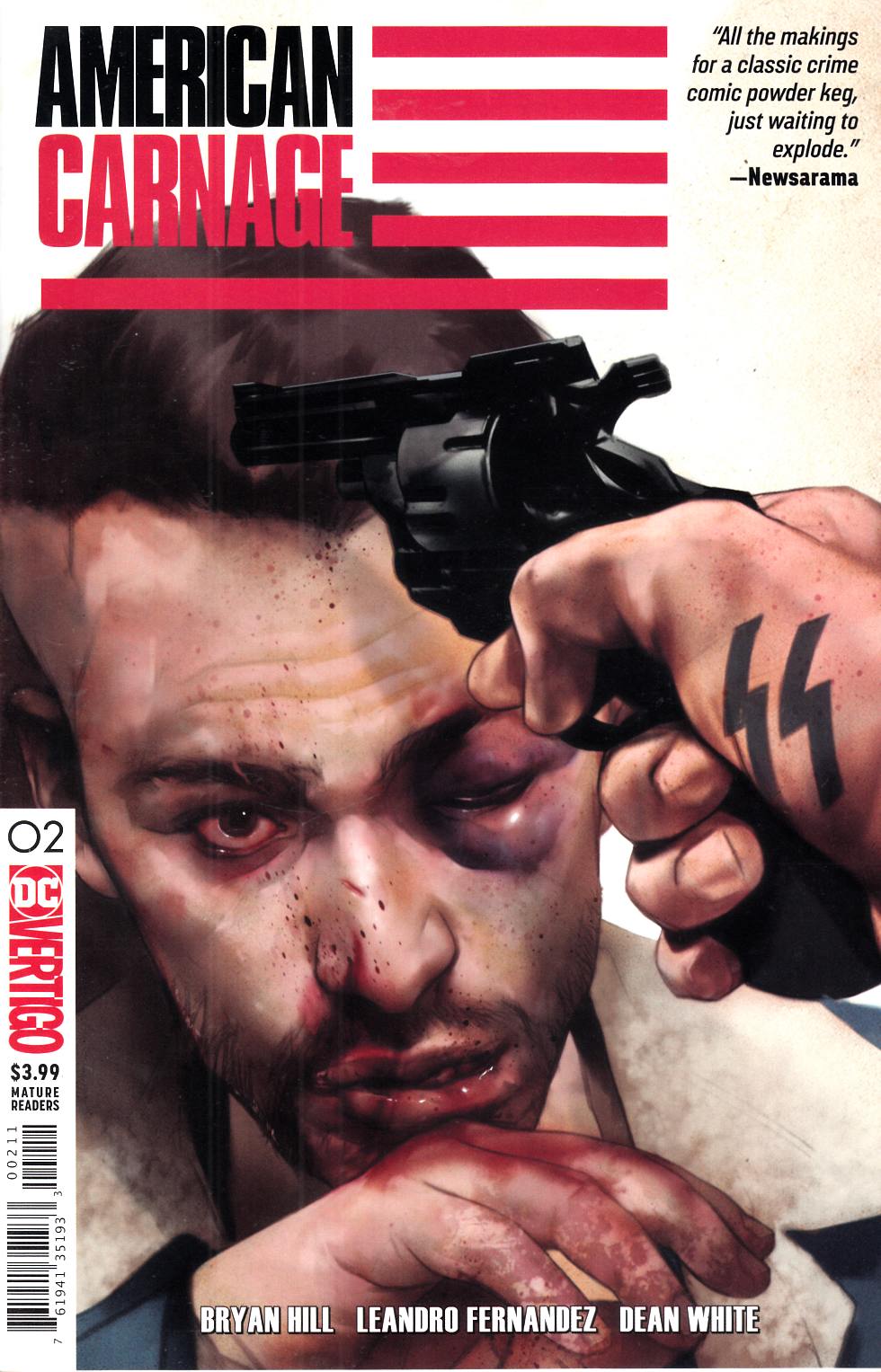 American Carnage #2 Near Mint (9.4) [DC Comic] LARGE