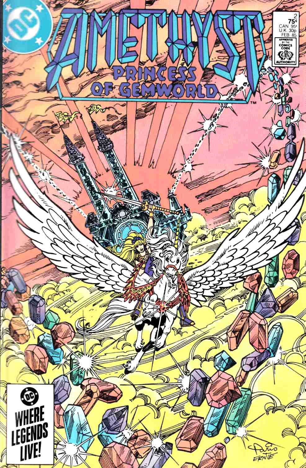 Amethyst Princess of Gemworld #2 Fine (6.0) [DC Comic] THUMBNAIL