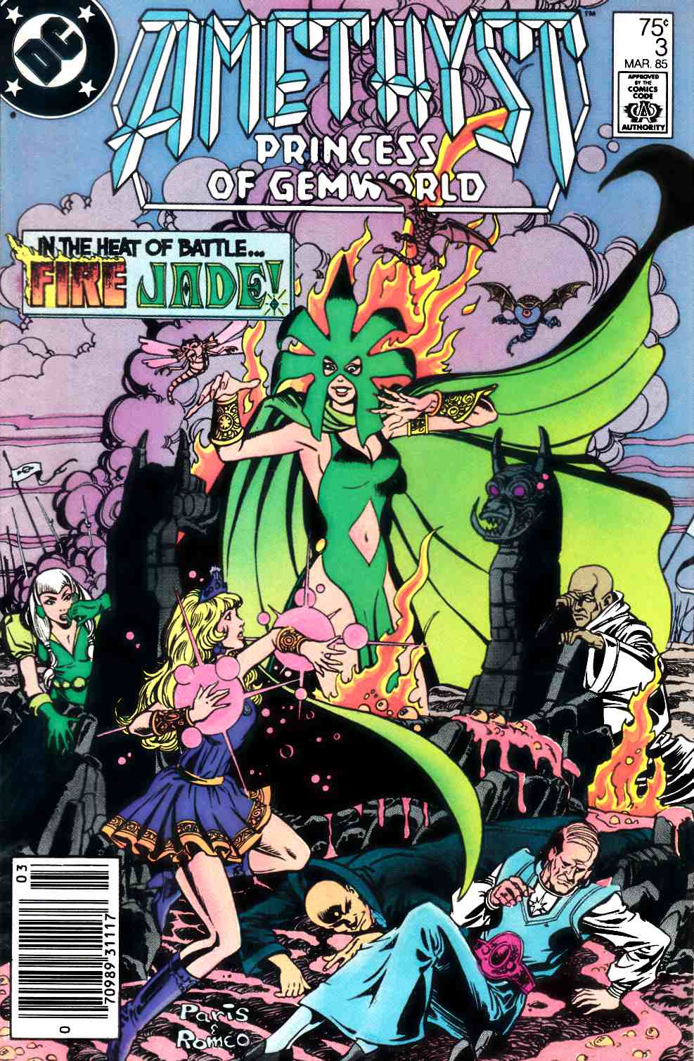 Amethyst Princess of Gemworld #3 Newsstand Edition Very Fine (8.0) [DC Comic] THUMBNAIL