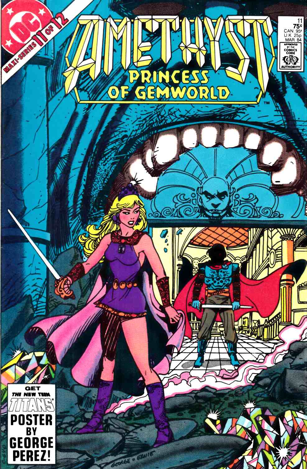 Amethyst Princess of Gemworld #11 Fine (6.0) [DC Comic] LARGE
