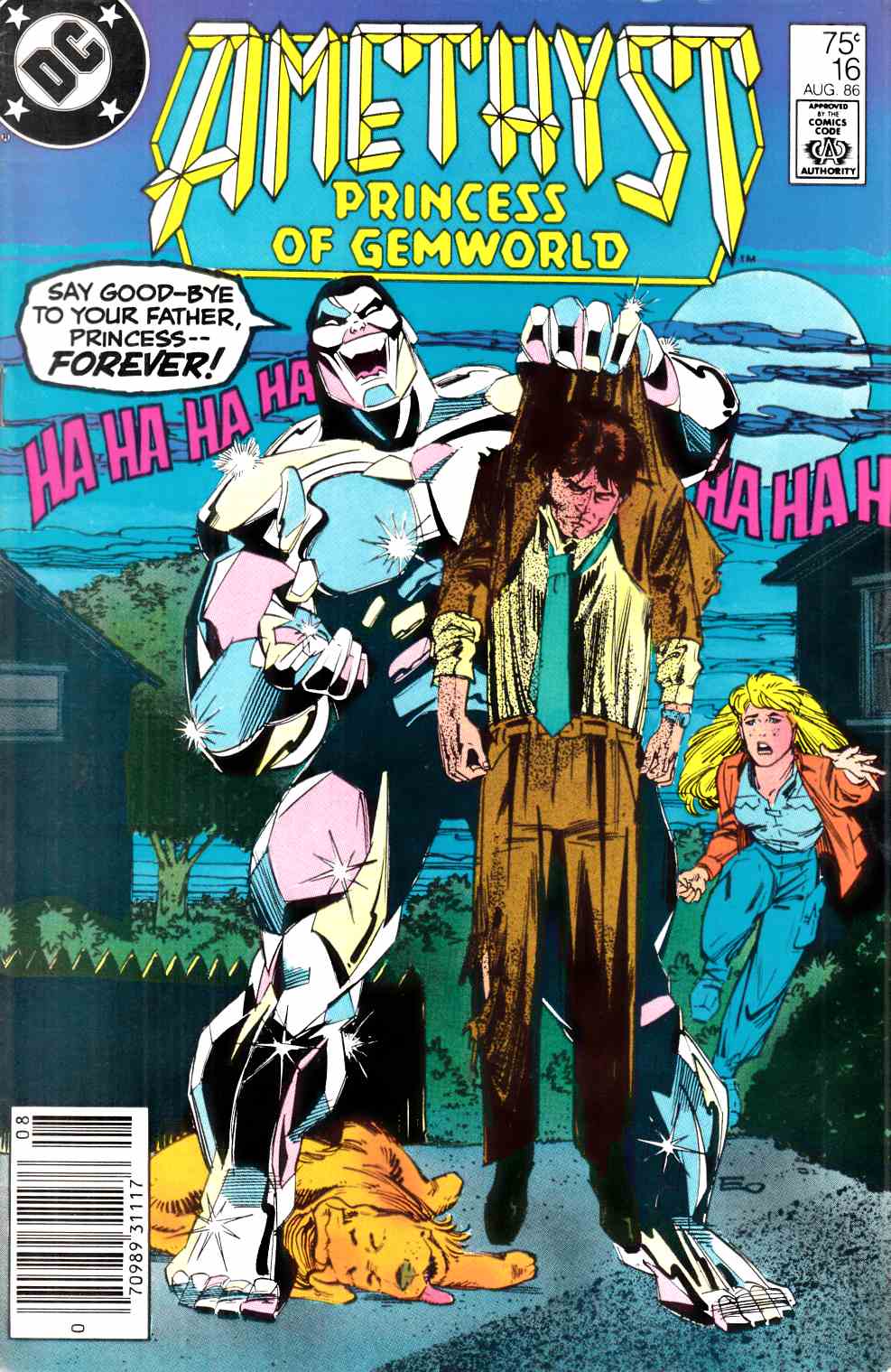 Amethyst Princess of Gemworld #16 Newsstand Edition Very Good (4.0) [DC Comic] THUMBNAIL
