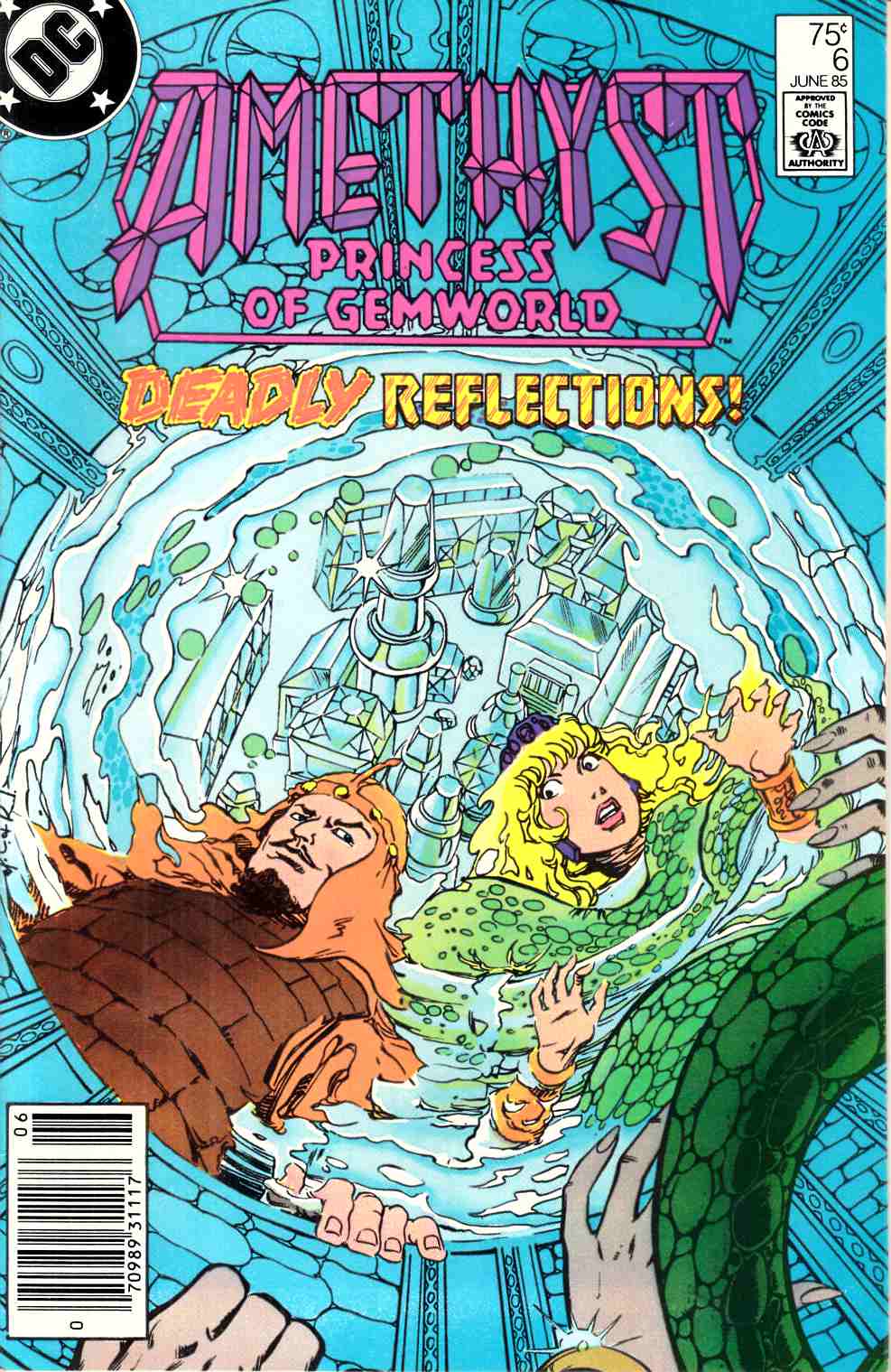Amethyst Princess of Gemworld #6 Newsstand Edition Very Fine (8.0) [DC Comic] THUMBNAIL