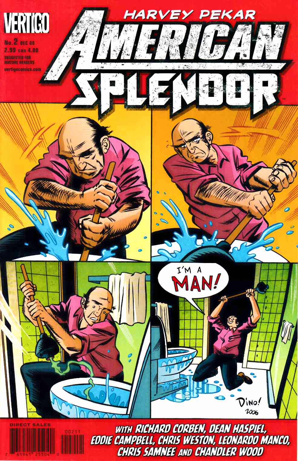 American Splendor #2 Very Fine (8.0) [DC Comic] LARGE
