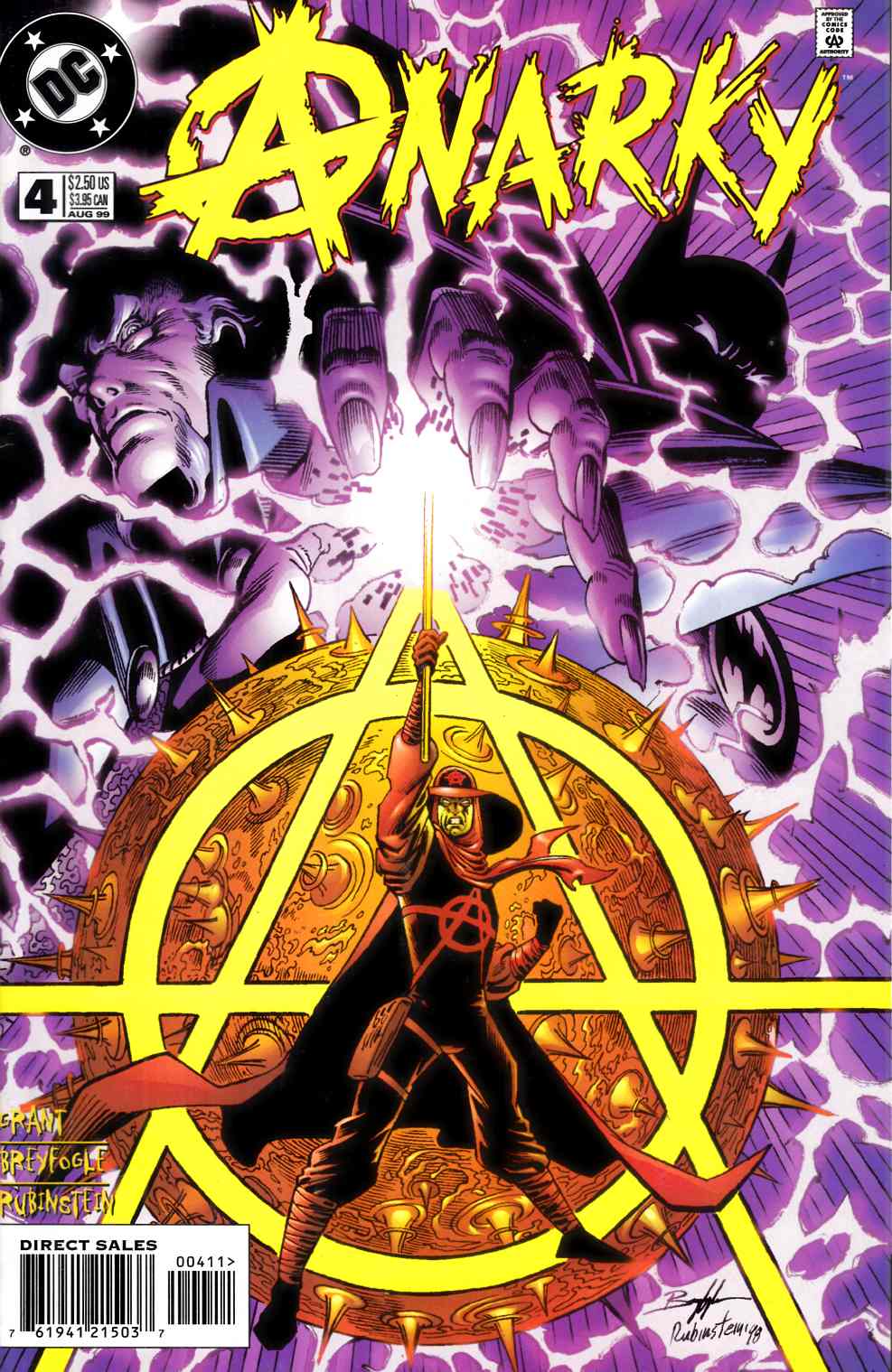 Anarky #4 Very Fine (8.0) [DC Comic] LARGE