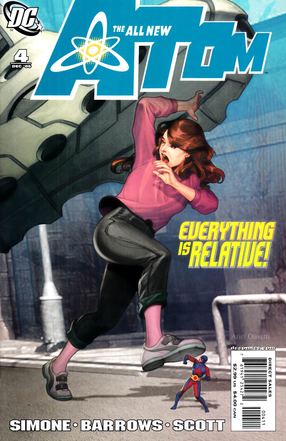 All New Atom #4 Very Fine (8.0) [DC Comic] LARGE