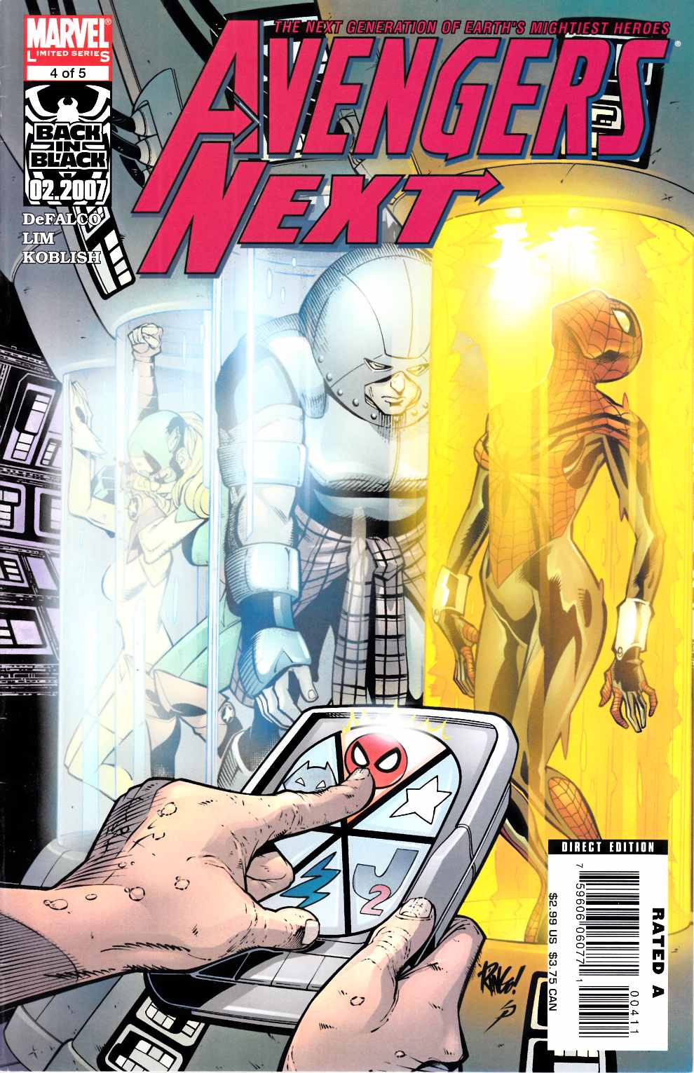 Avengers Next #4 Very Fine Minus (7.5) [Marvel Comic] THUMBNAIL