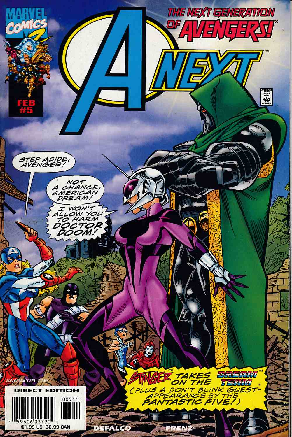 A Next #5 Fine (6.0) [Marvel Comic] LARGE