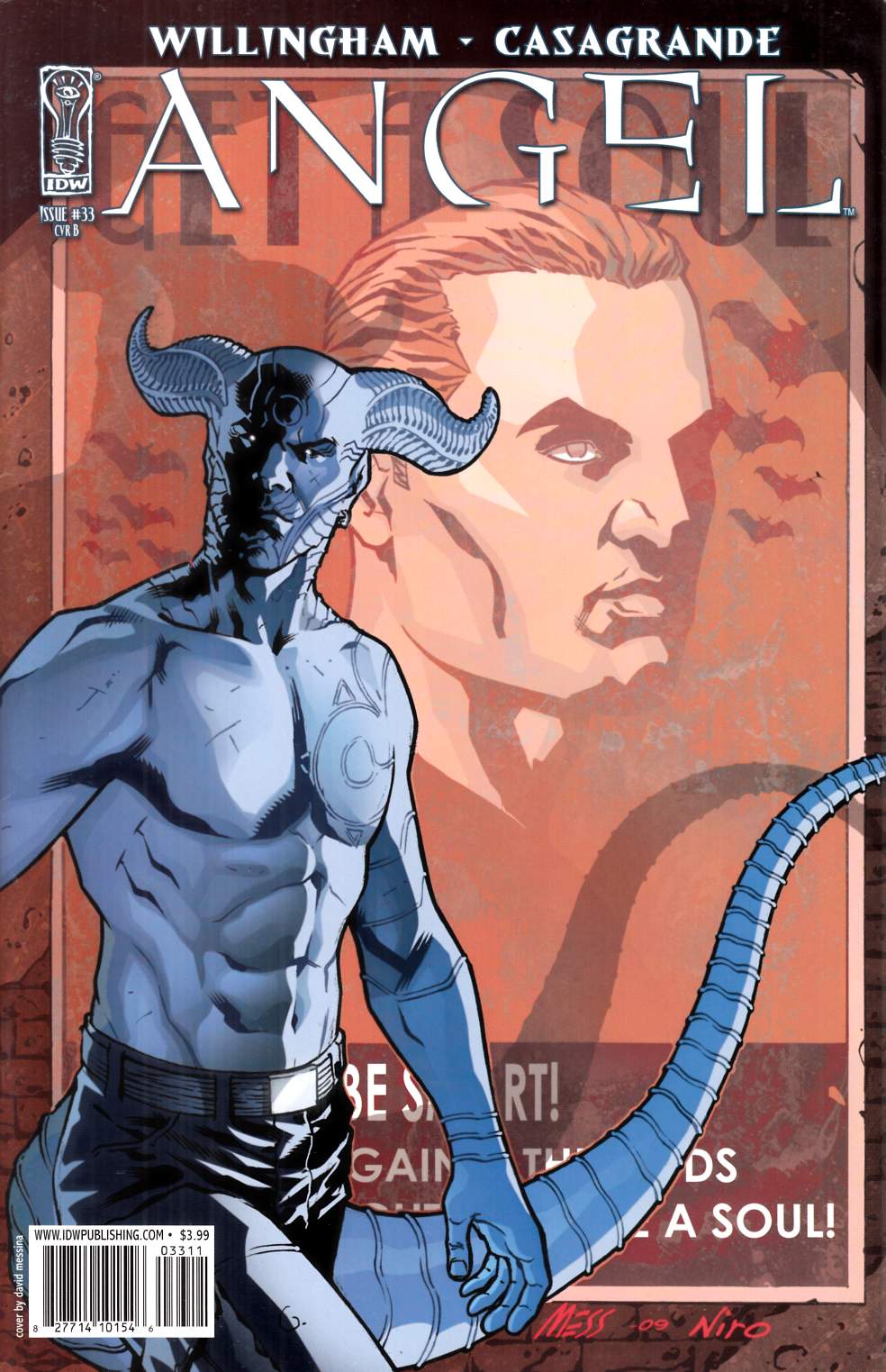 Angel #33 Cover B Very Fine (8.0) [IDW Comic] LARGE