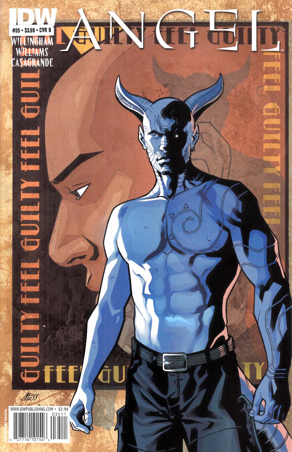 Angel #35 Cover B Very Fine (8.0) [IDW Comic] THUMBNAIL
