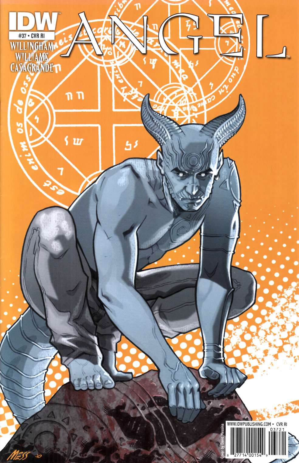Angel #37 Cover RI Near Mint (9.4) [IDW Comic] THUMBNAIL