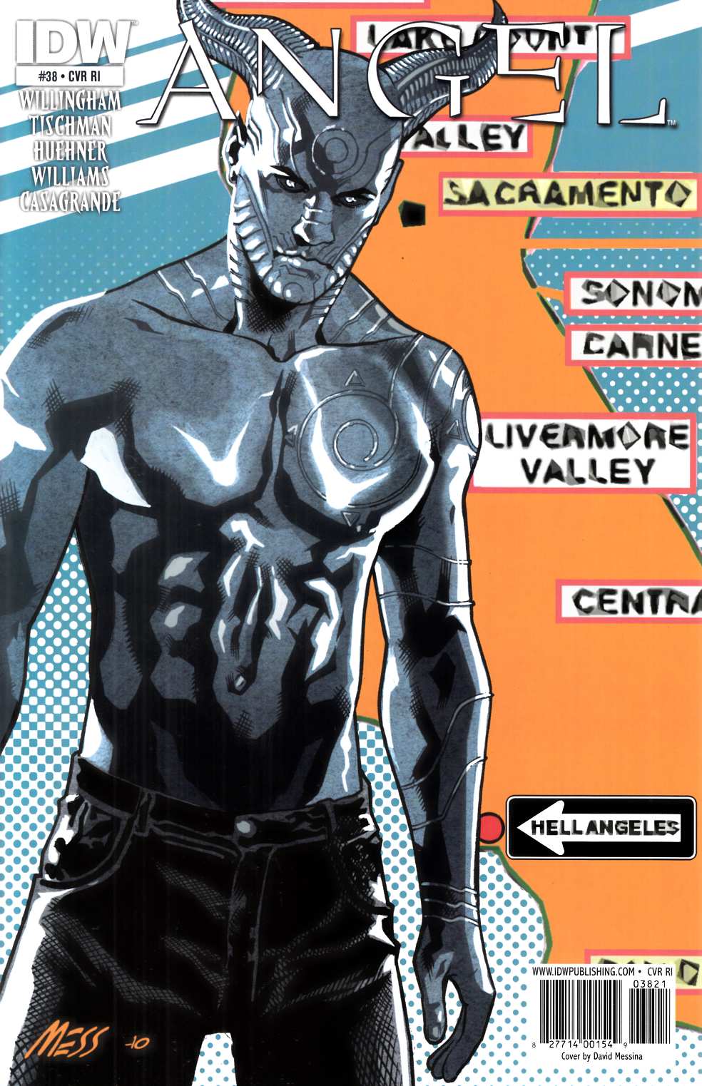 Angel #38 Cover RI Near Mint (9.4) [IDW Comic] THUMBNAIL