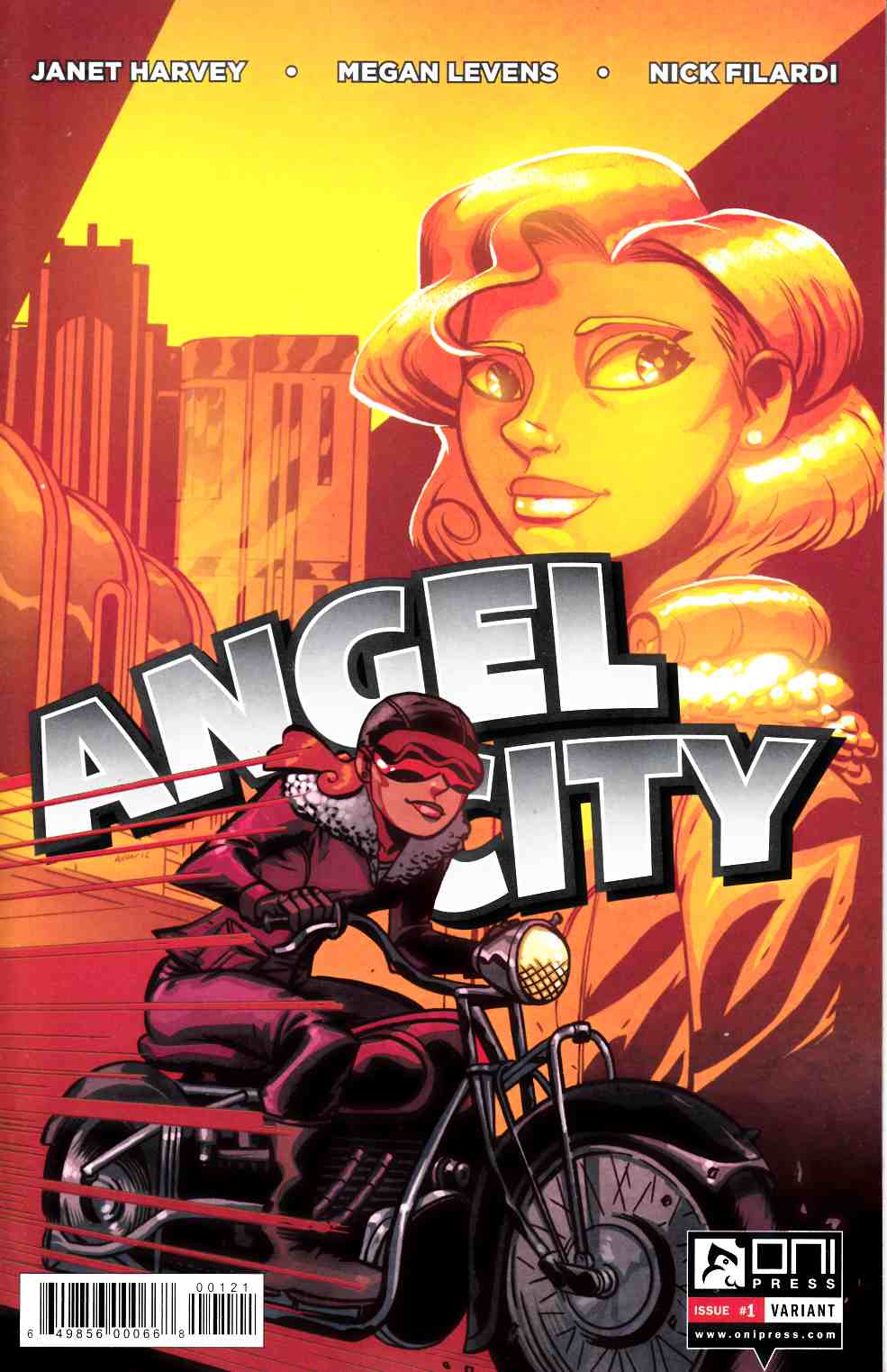 Angel City #1 Oeming Variant Cover [Oni Press Comic] LARGE