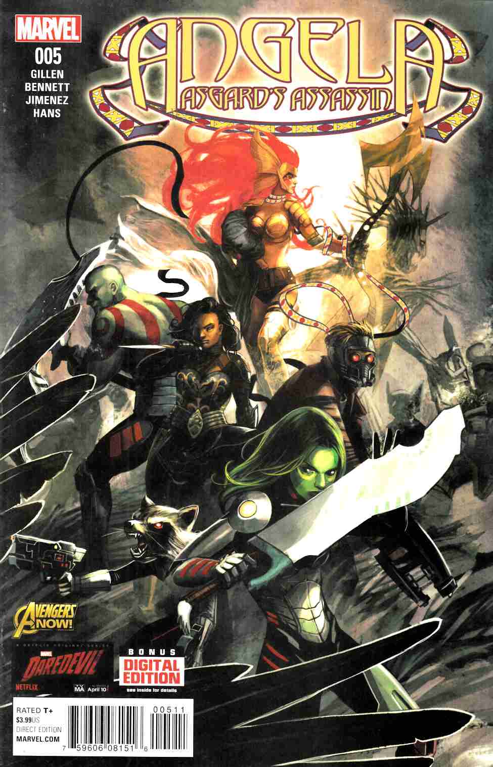 angela asgards assassin 5 marvel comic dreamlandcomics com