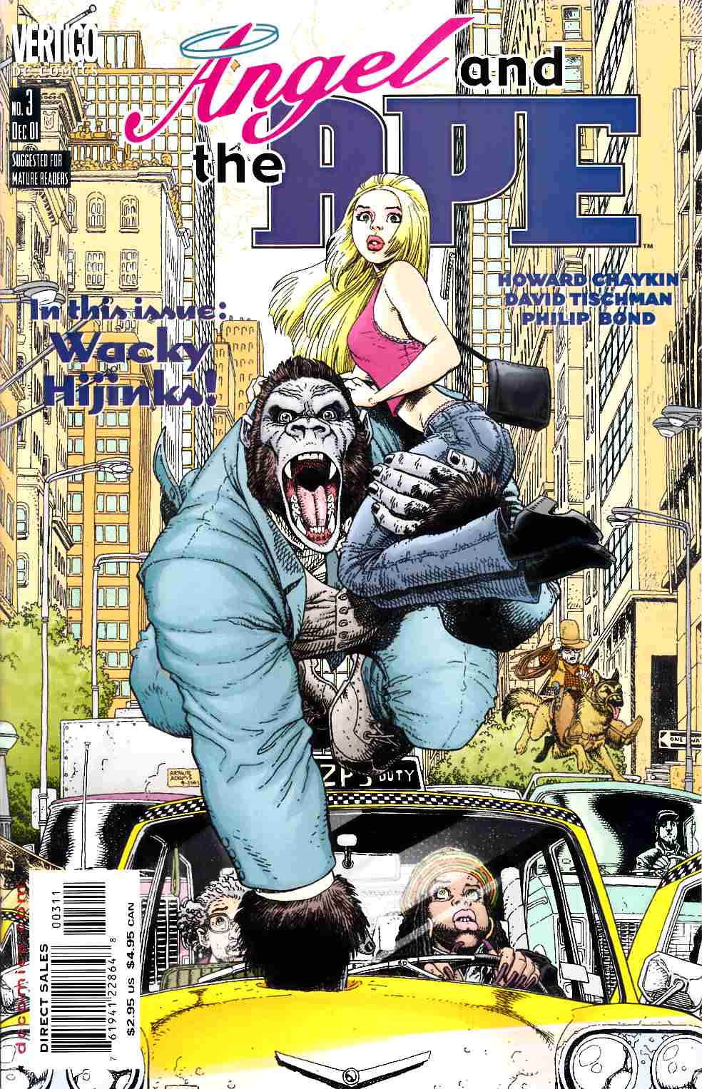 Angel and the Ape #3 Very Fine (8.0) [DC Comic] LARGE