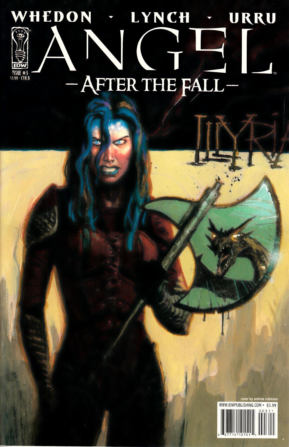 Angel After the Fall #3 Cover B Near Mint (9.4) [IDW Comic] THUMBNAIL