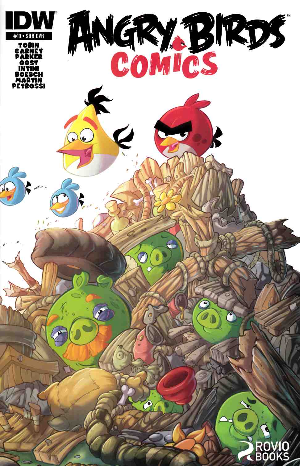 Angry Birds #10 Subscription Cover [IDW Comic] – Dreamlandcomics.com ...