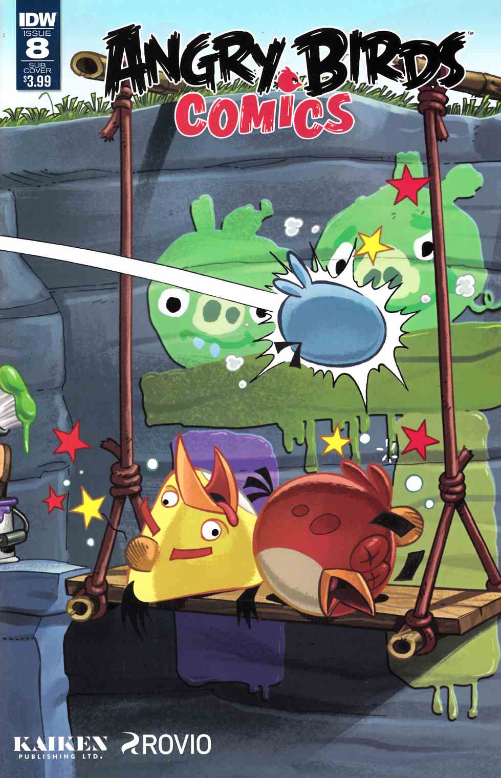 Angry Birds Comics (2016) #8 Subscription Cover [IDW Comic] THUMBNAIL
