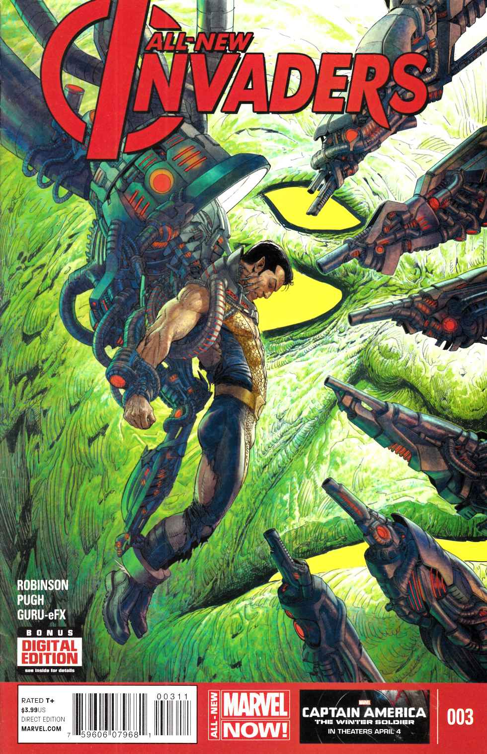 All New Invaders #3 Very Fine (8.0) [ Marvel Comic] LARGE
