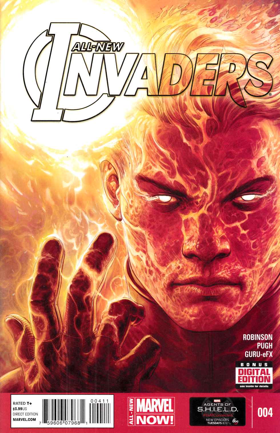 All New Invaders #4 Near Mint (9.4) [Marvel Comic] LARGE