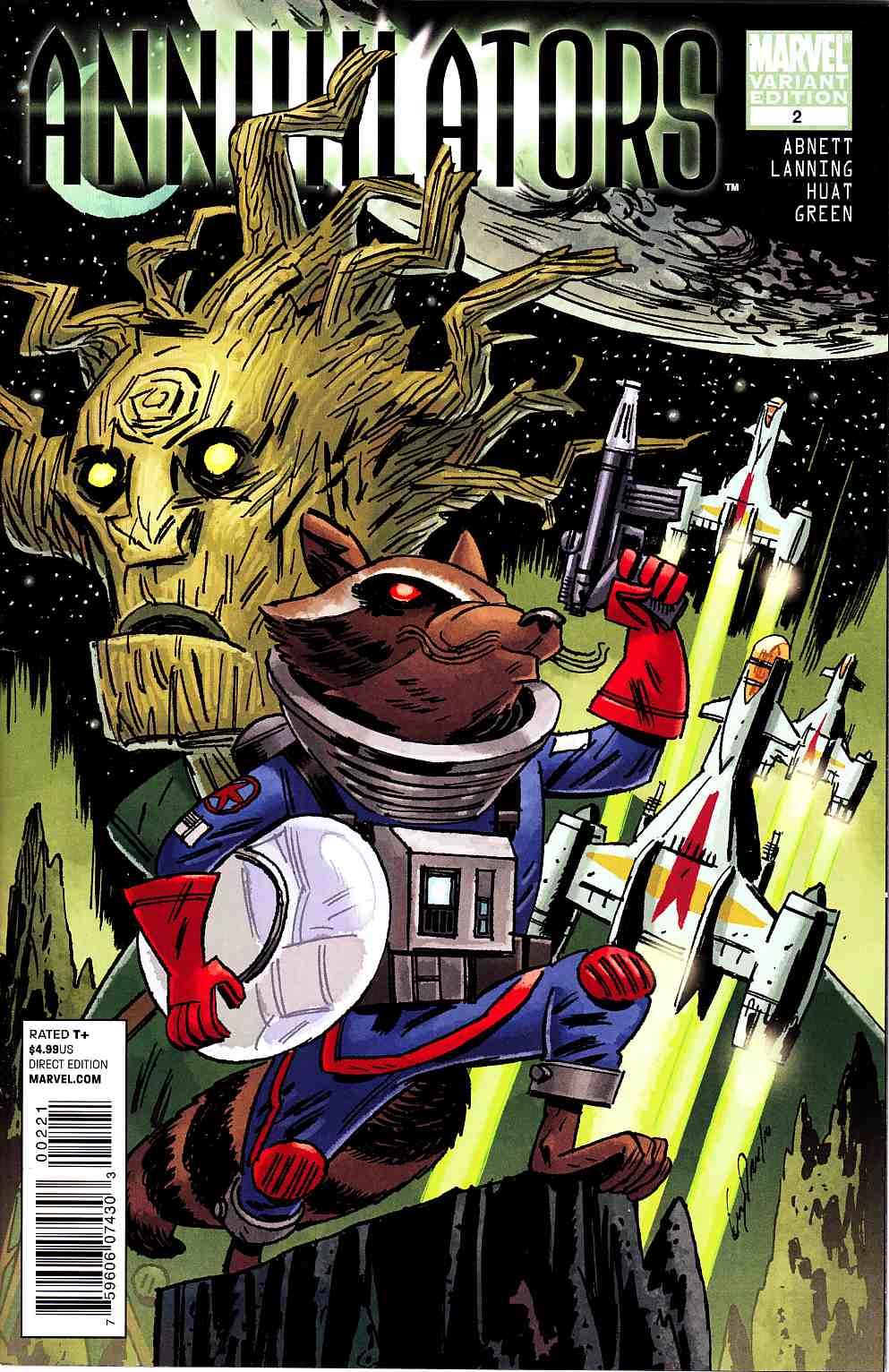 Annihilators #2 Guy Davis Variant Cover Very Fine (8.0) [Marvel Comic] LARGE