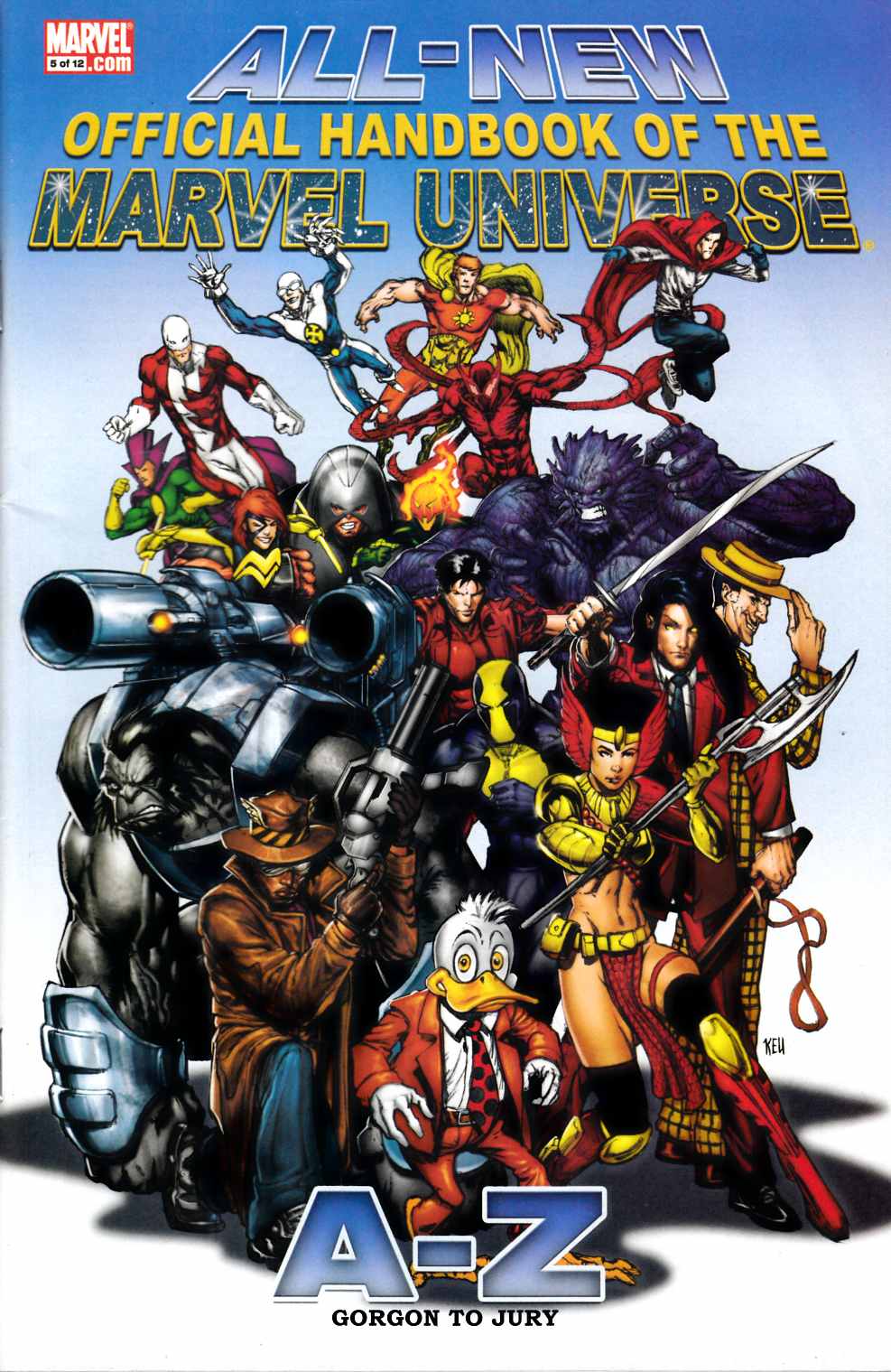 All New Official Handbook of the Marvel Universe A - Z #5 Fine (6.0) [Marvel Comic] THUMBNAIL