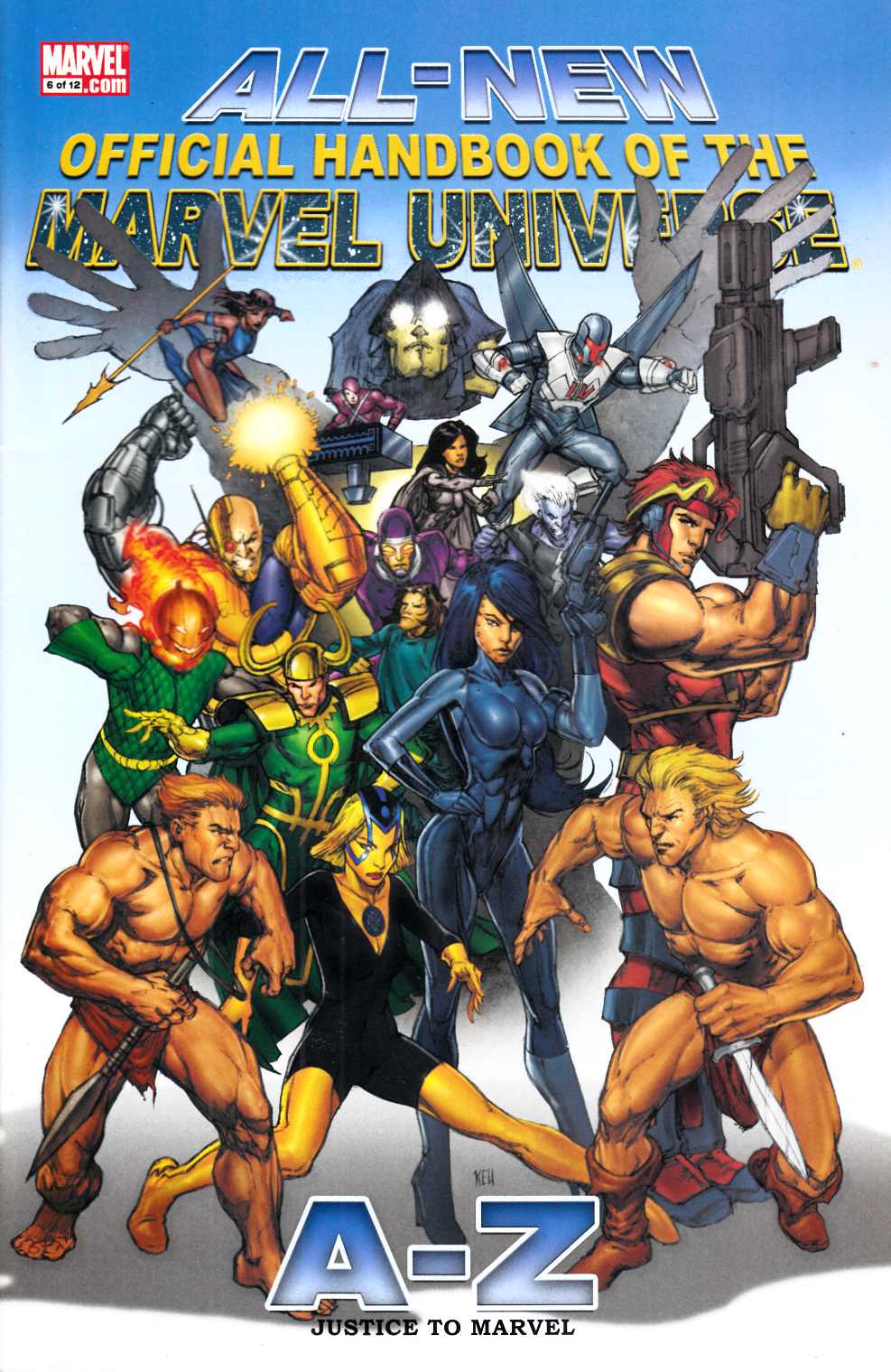 All New Official Handbook of the Marvel Universe A - Z #6 Fine (6.0) [Marvel Comic] THUMBNAIL