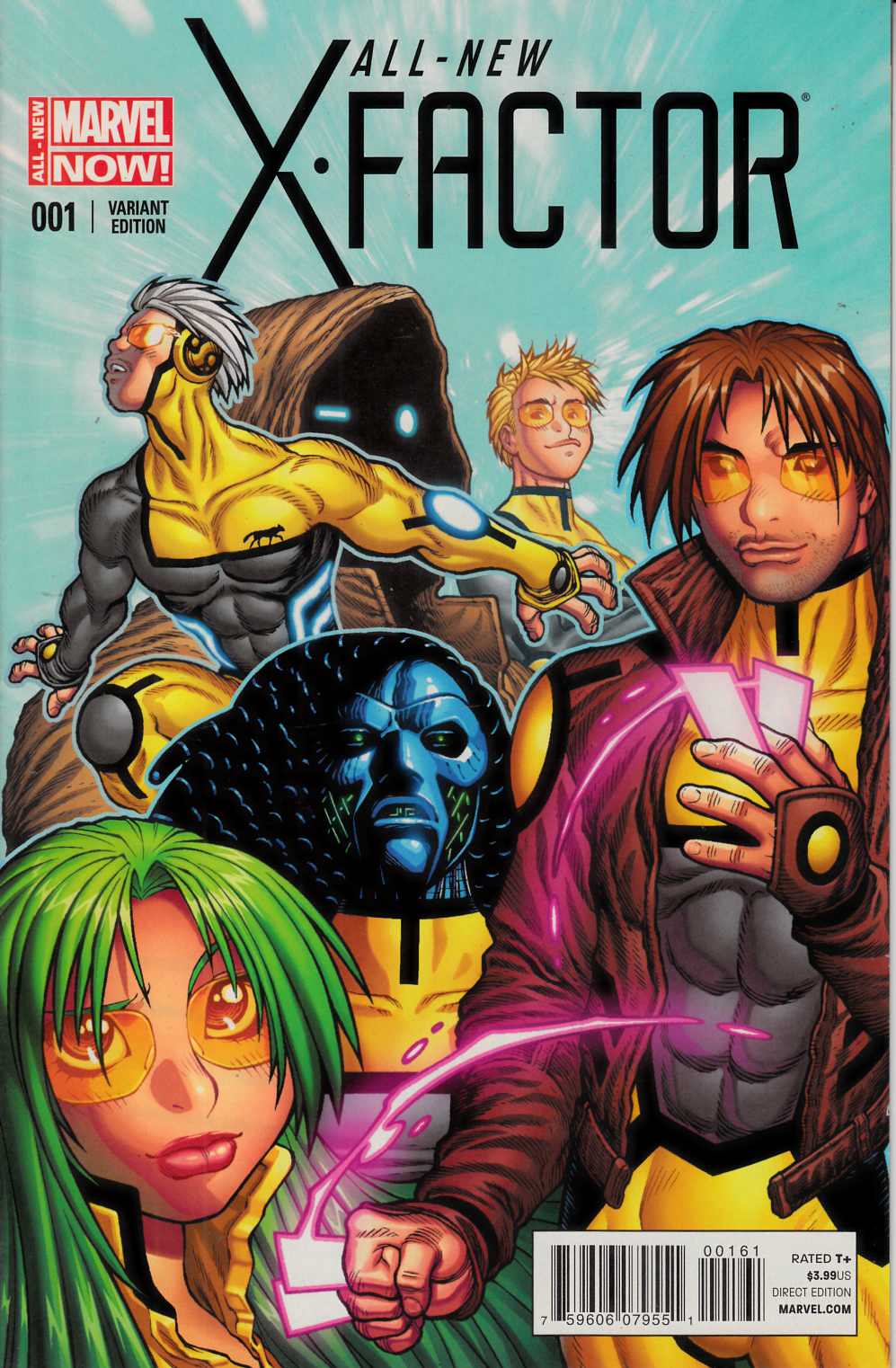 All New X-Factor #1 Warren Variant Cover Near Mint (9.4) [Marvel Comic] LARGE