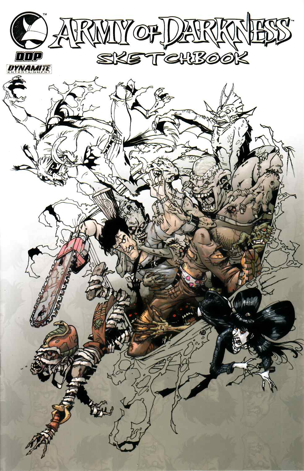 Army of Darkness Shop Til You Drop Sketchbook #1 Near Mint (9.4) [DDP Comic] THUMBNAIL
