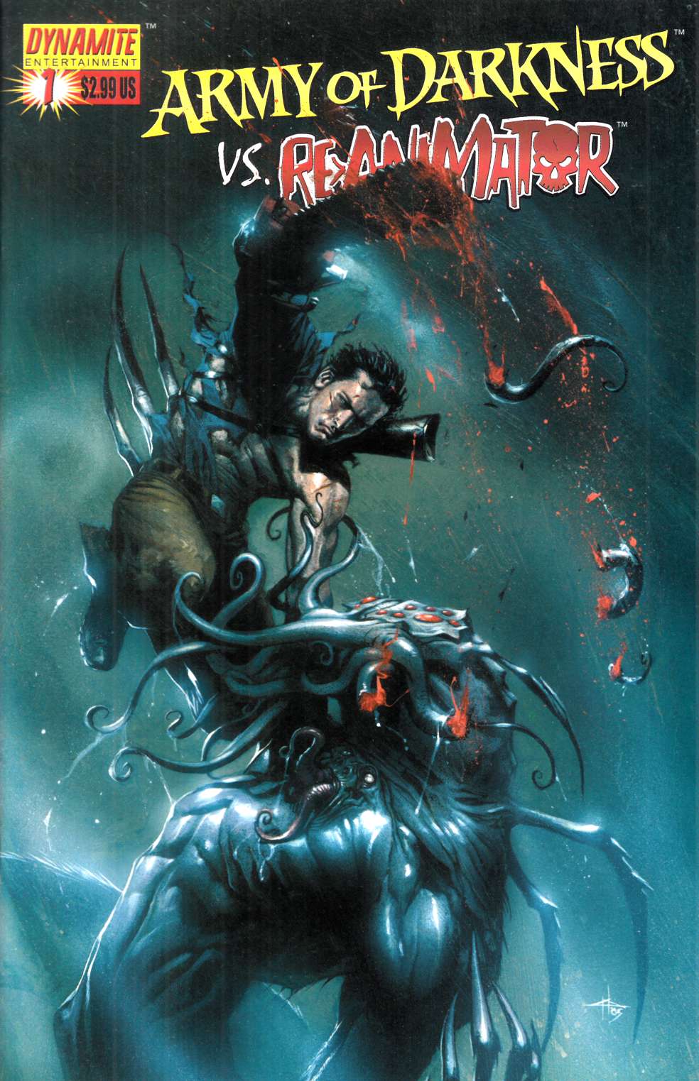 Army of Darkness vs Re-Animator #1 Cover C Near Mint (9.4) [Dynamite Comic] THUMBNAIL